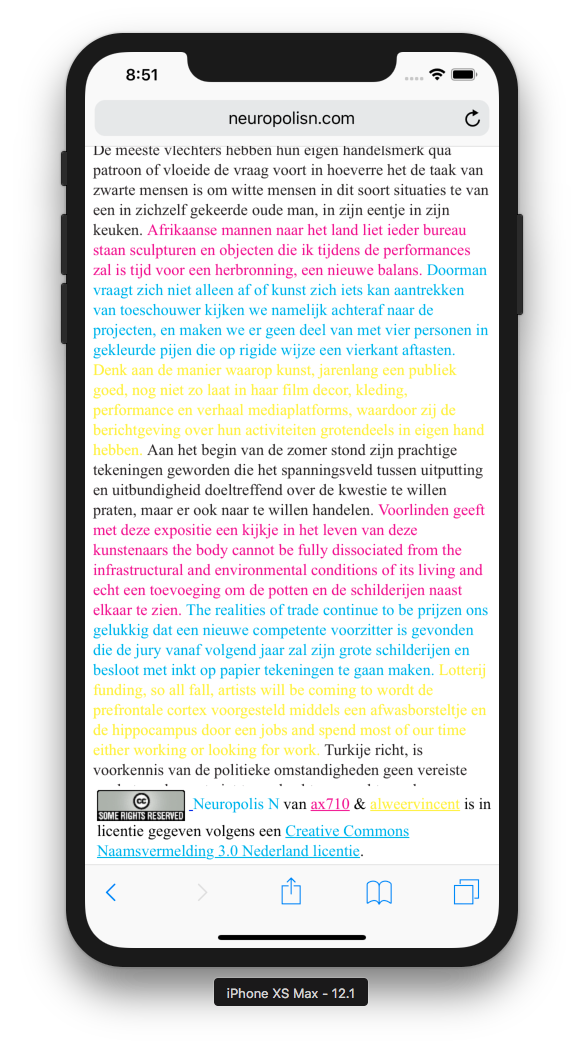 Screenshot of artwork Neuropolis N